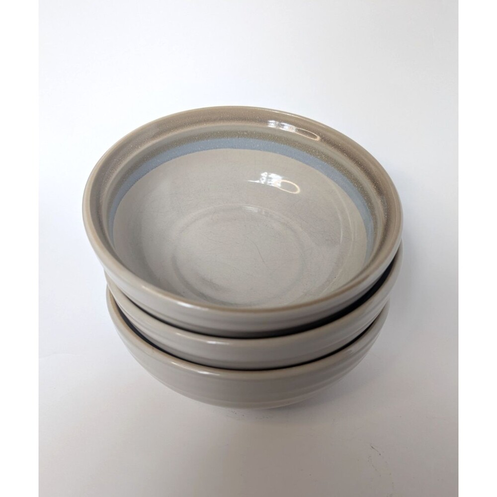 Set Of 3 Noritake Painted Desert Stoneware Salad Cereal Bowls 8603